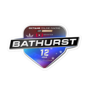 Bathurst 12hr 2025 - Bubble-free stickers